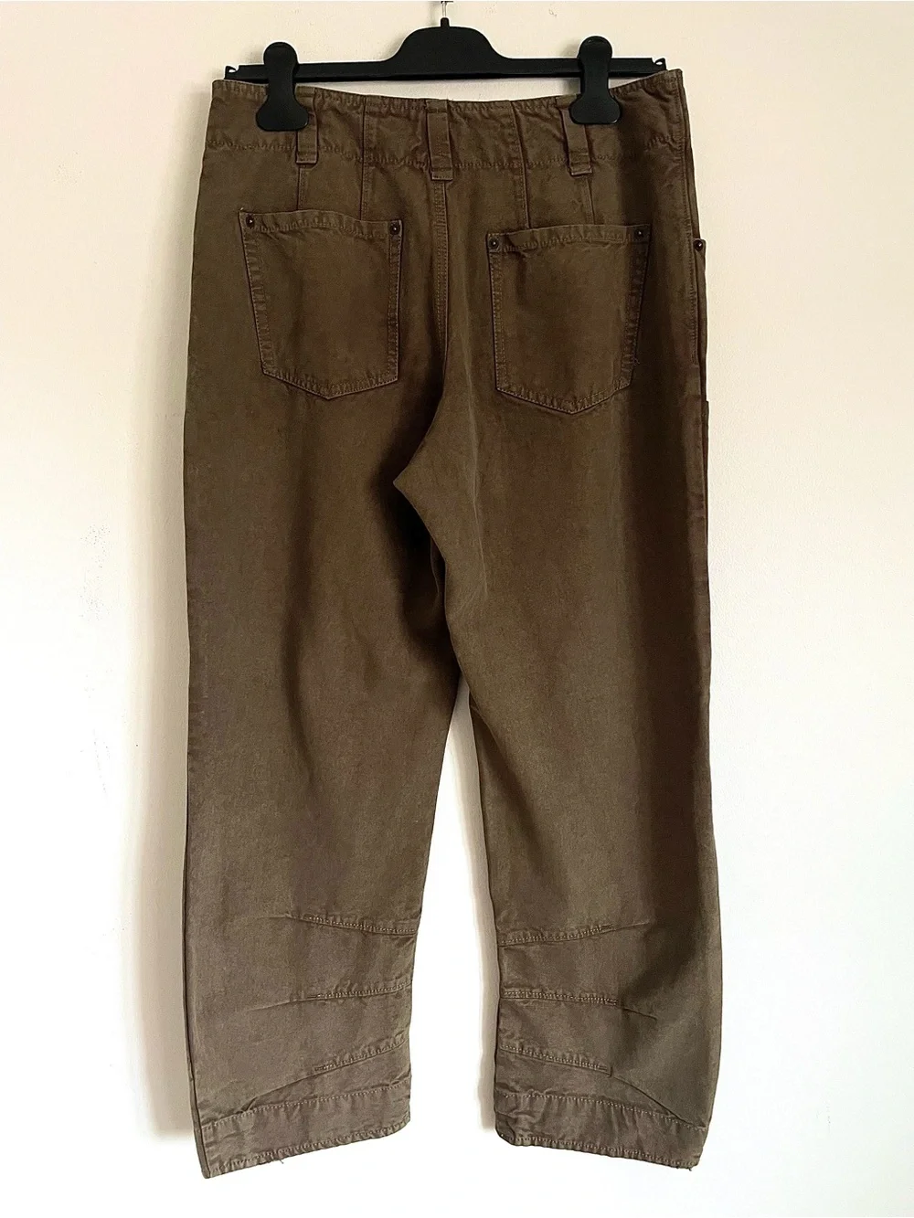 Free People We The Free Supersonic Slim Pant in Army / Breen Pant 6 NWT Utility